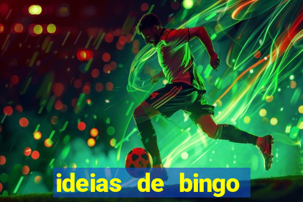 ideias de bingo para o natal